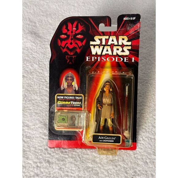 Star Wars Series 1 ADI GALLIA - With Lightsaber/CommTech Chip/1999 - Picture 1 of 6